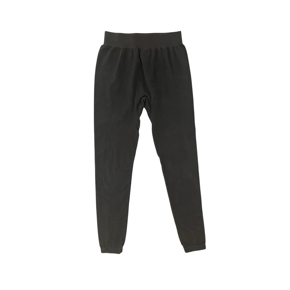 Max Edition Black Cotton Blend Leggings XS/S  (0963)